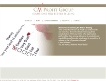 Tablet Screenshot of cmprofit.com